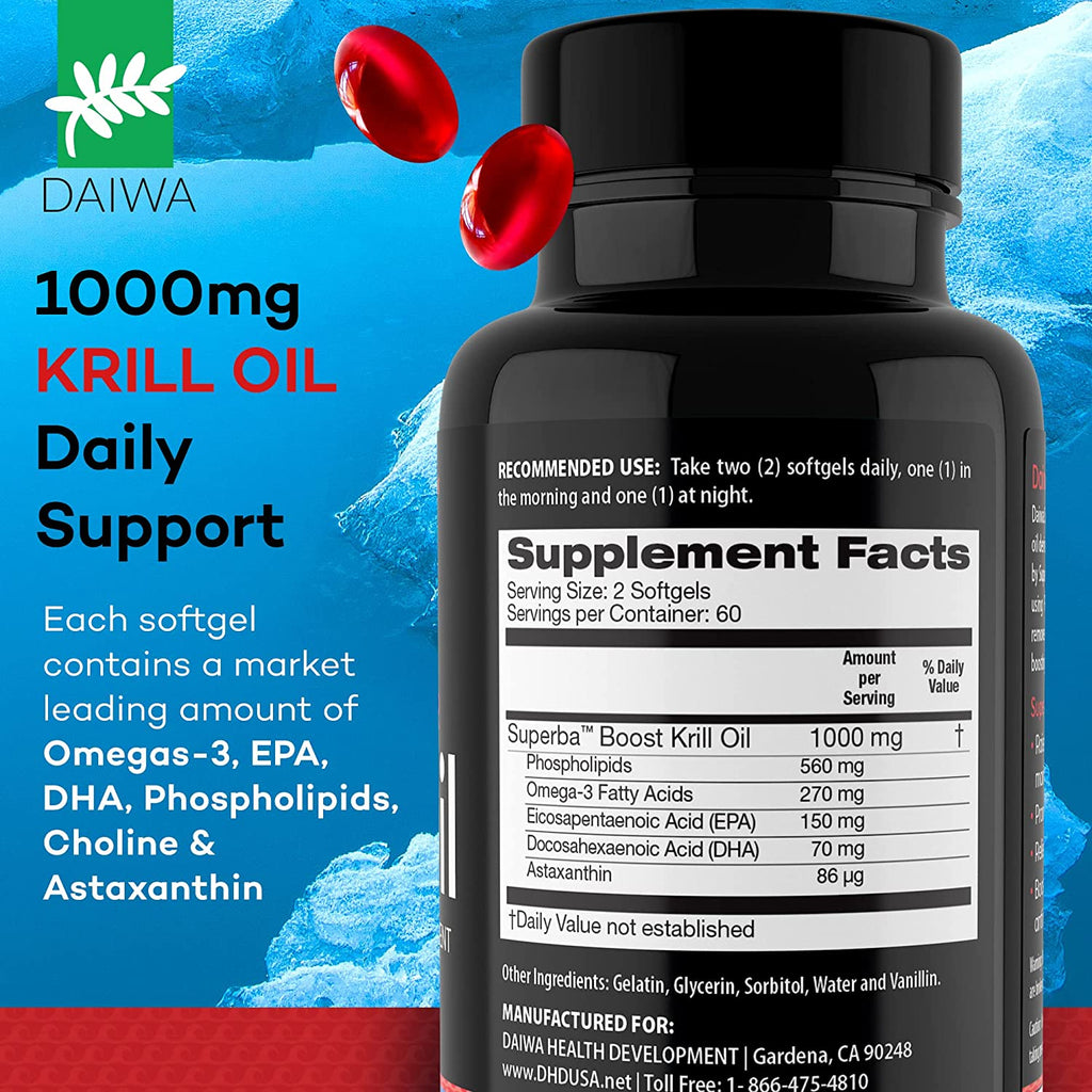 Daiwa Super Krill Oil - Daiwa Health Development, Inc.