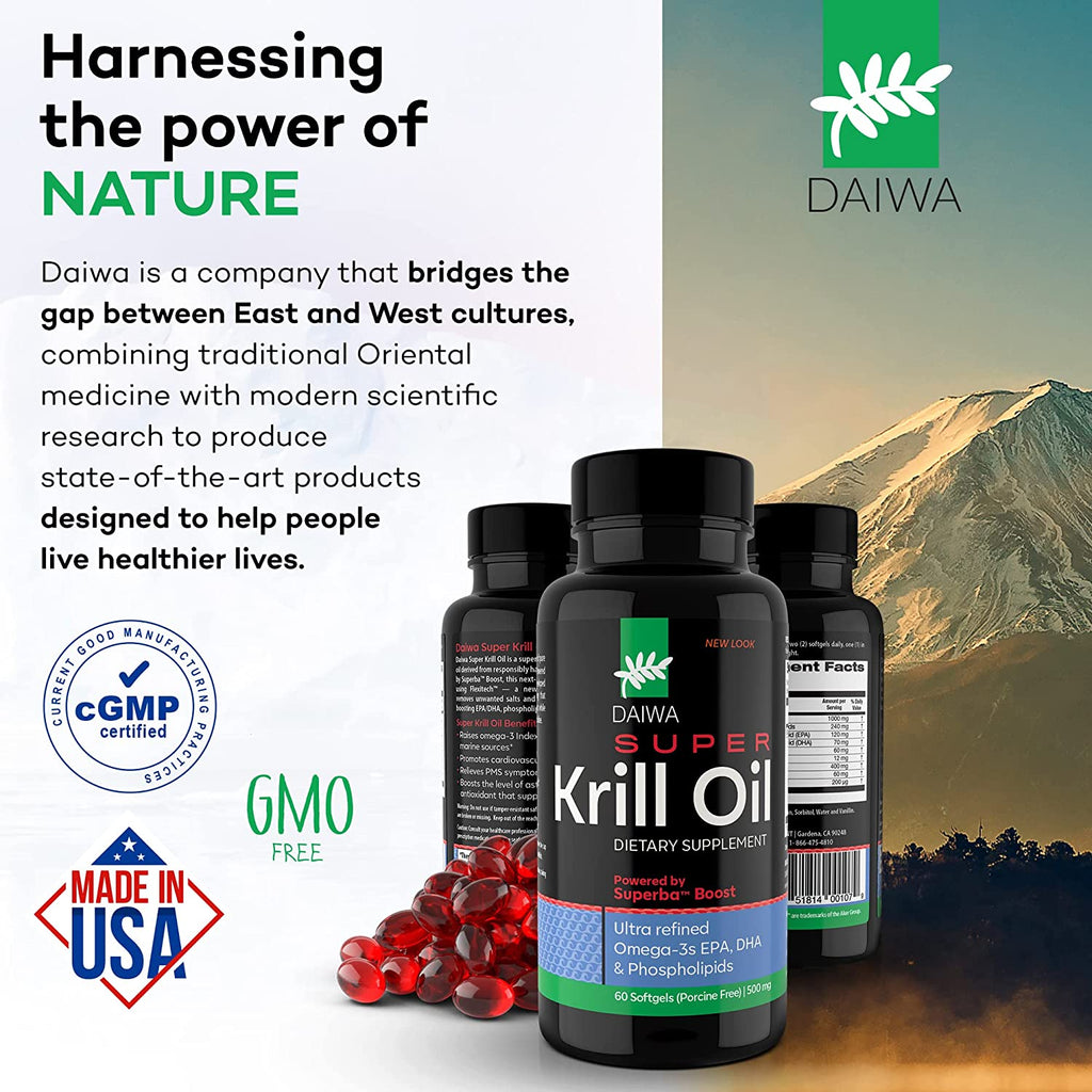 Daiwa Super Krill Oil - Daiwa Health Development, Inc.